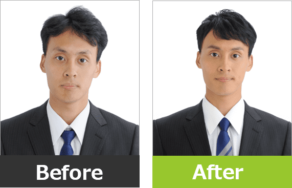 before after