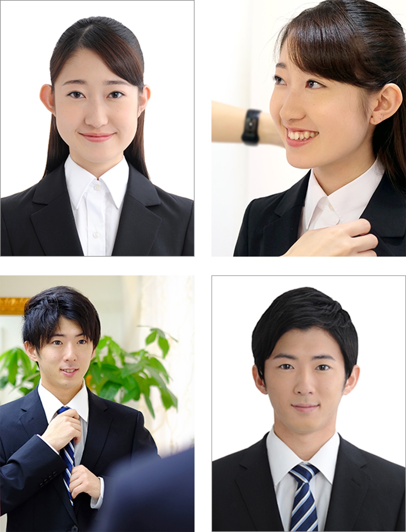 就活証明写真 イメージスライド2